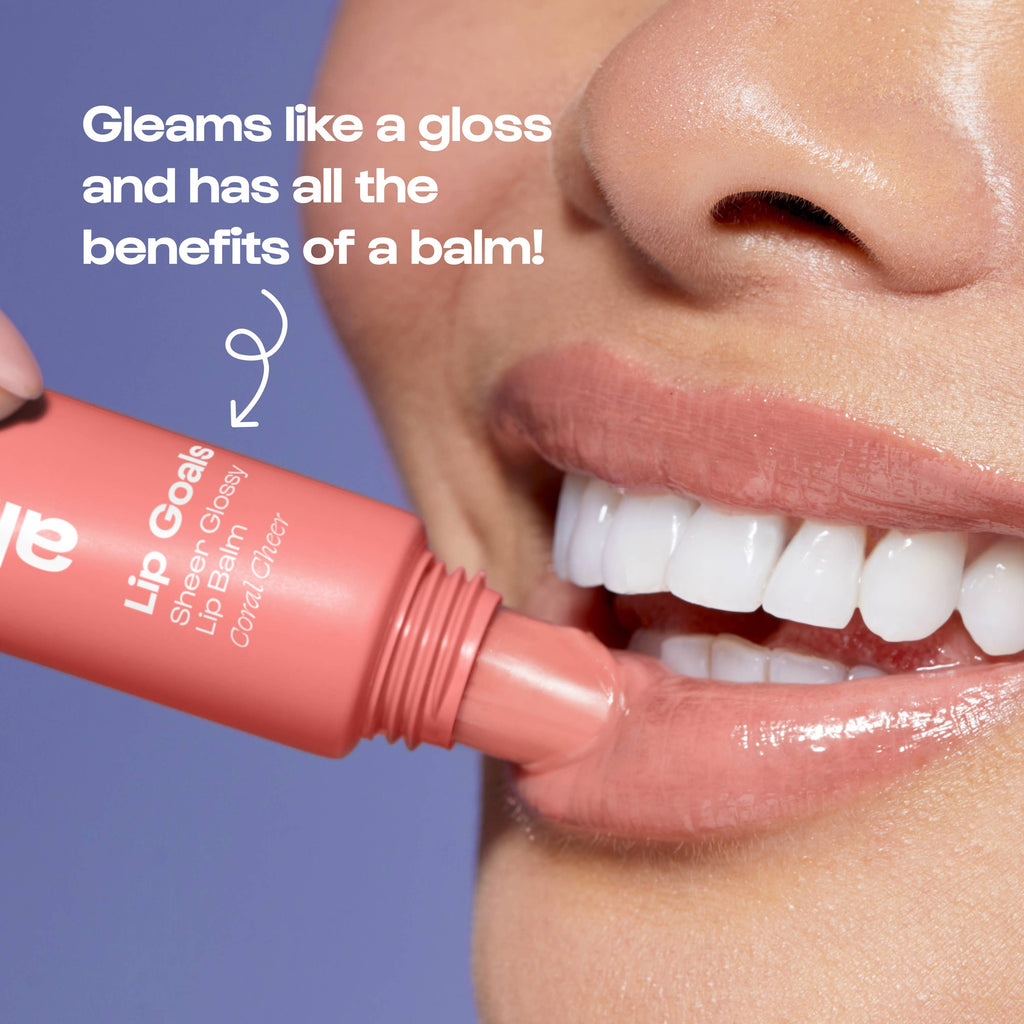 Alleyoop Lip Goals Glossy Lip Balm in Rose & Shine, view 5
