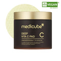 Medicube Deep Vita C Pads jar, 70 brightening toner pads