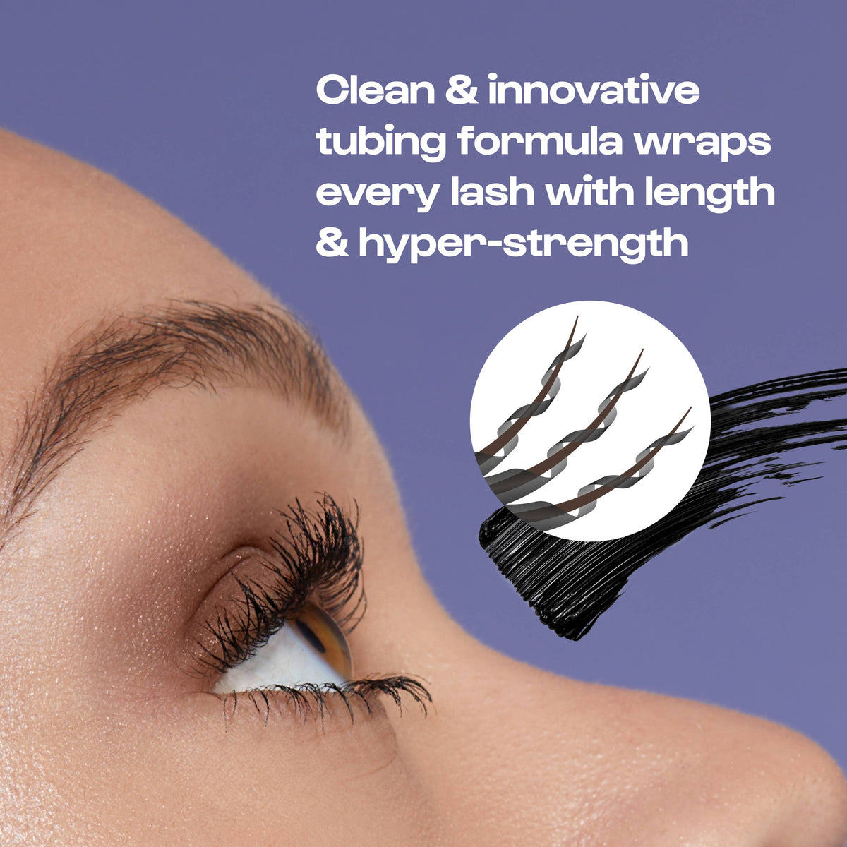 Alleyoop Go the Distance clean tubing mascara mini in black, view 4
