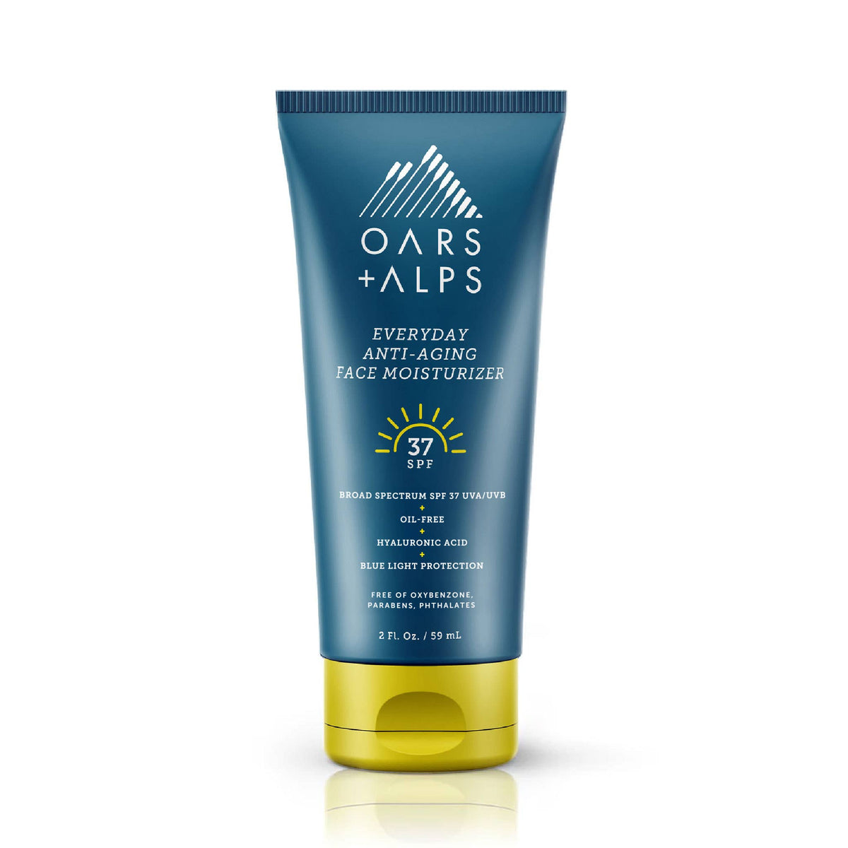 Oars + Alps Everyday Face Moisturizer SPF 37, 2 oz