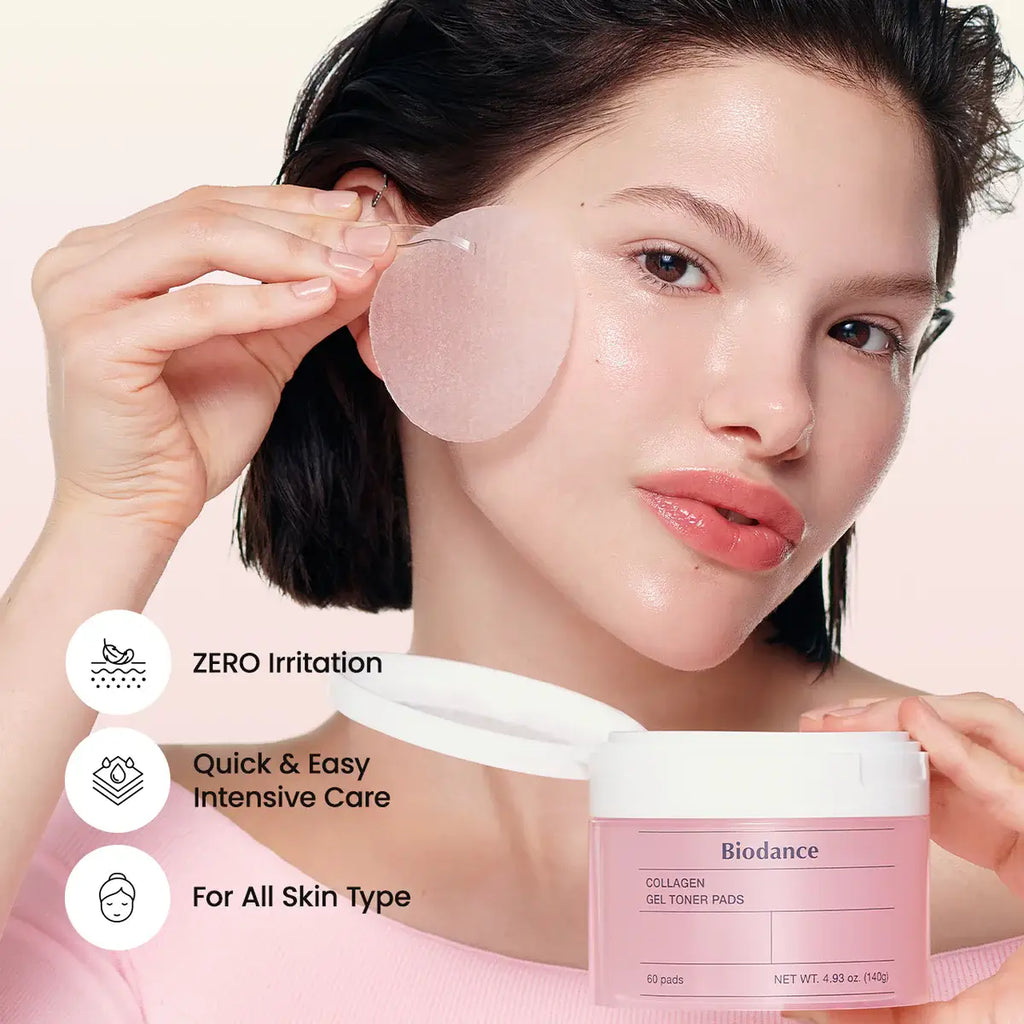BIODANCE Collagen Gel Toner Pads, 60 pads, view 2
