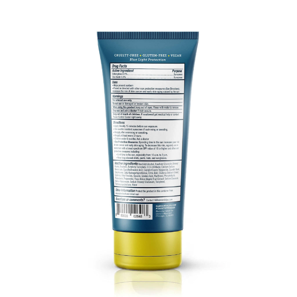 Oars + Alps Everyday Face Moisturizer SPF 37, 2 oz, view 2