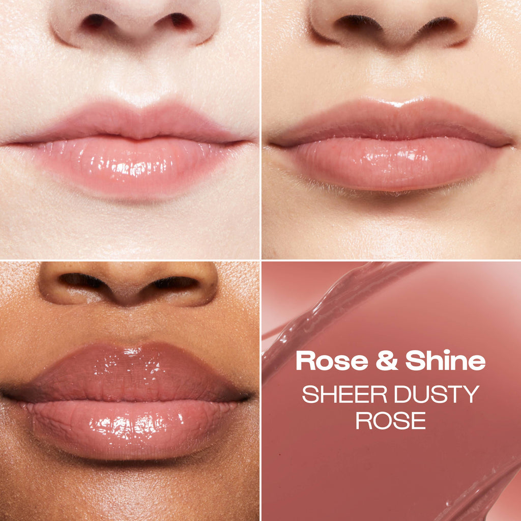 Alleyoop Lip Goals Glossy Lip Balm in Rose & Shine, view 3