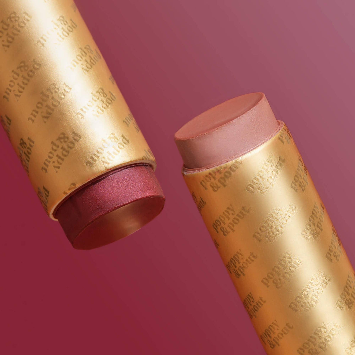 Poppy & Pout Lip Tint in Penny, sheer red, view 5