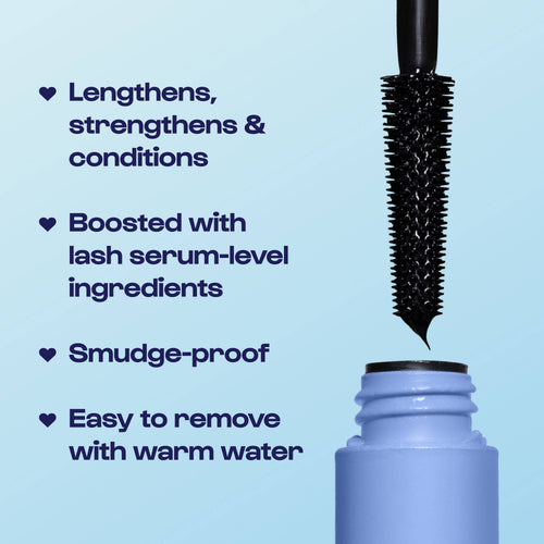 Alleyoop Go the Distance clean tubing mascara mini in black, view 2
